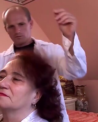 chubby mom fucked by her hairdresser